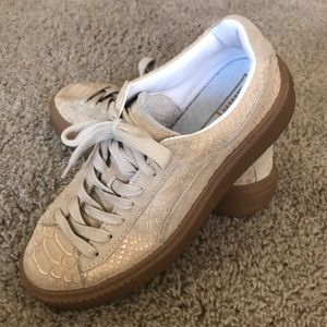 Puma Platforms.  Only worn once.